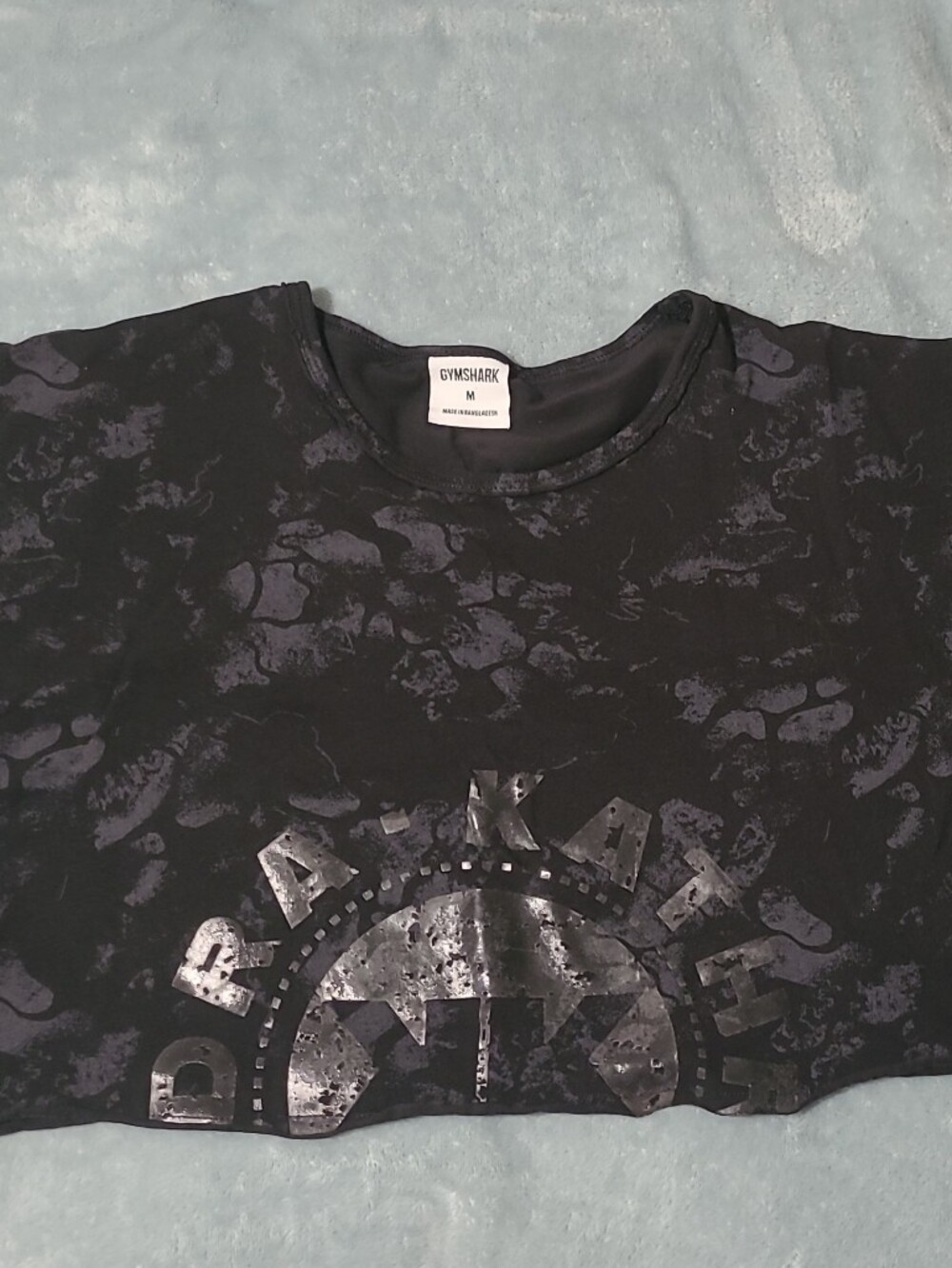 Black Gymshark Croptop